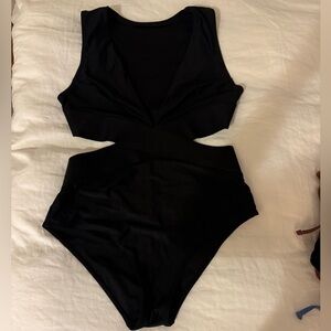 H&M Stylish Black One Piece